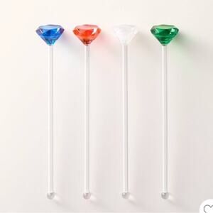 Kate Spade Colorful Diamond Stir Sticks NWT